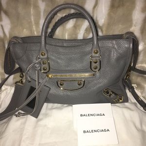 2018 Balenciaga Classic Metallic Edge City S